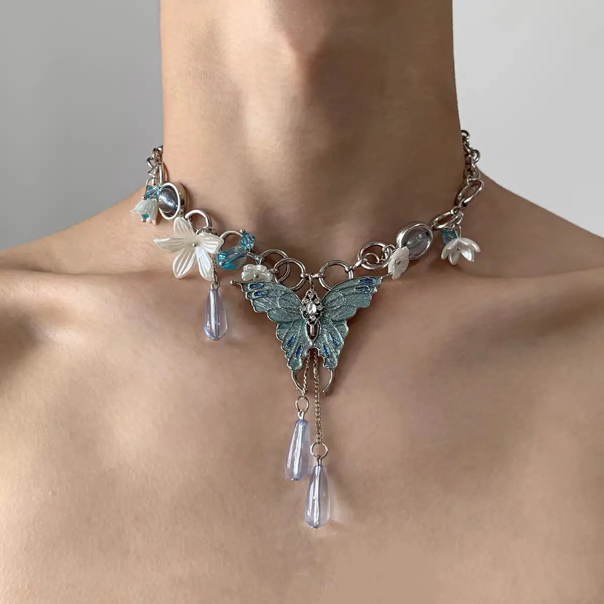Star Double-Layer Necklace Men's Trendy Sweater Chain Accessible Luxury Niche Design - Image 74