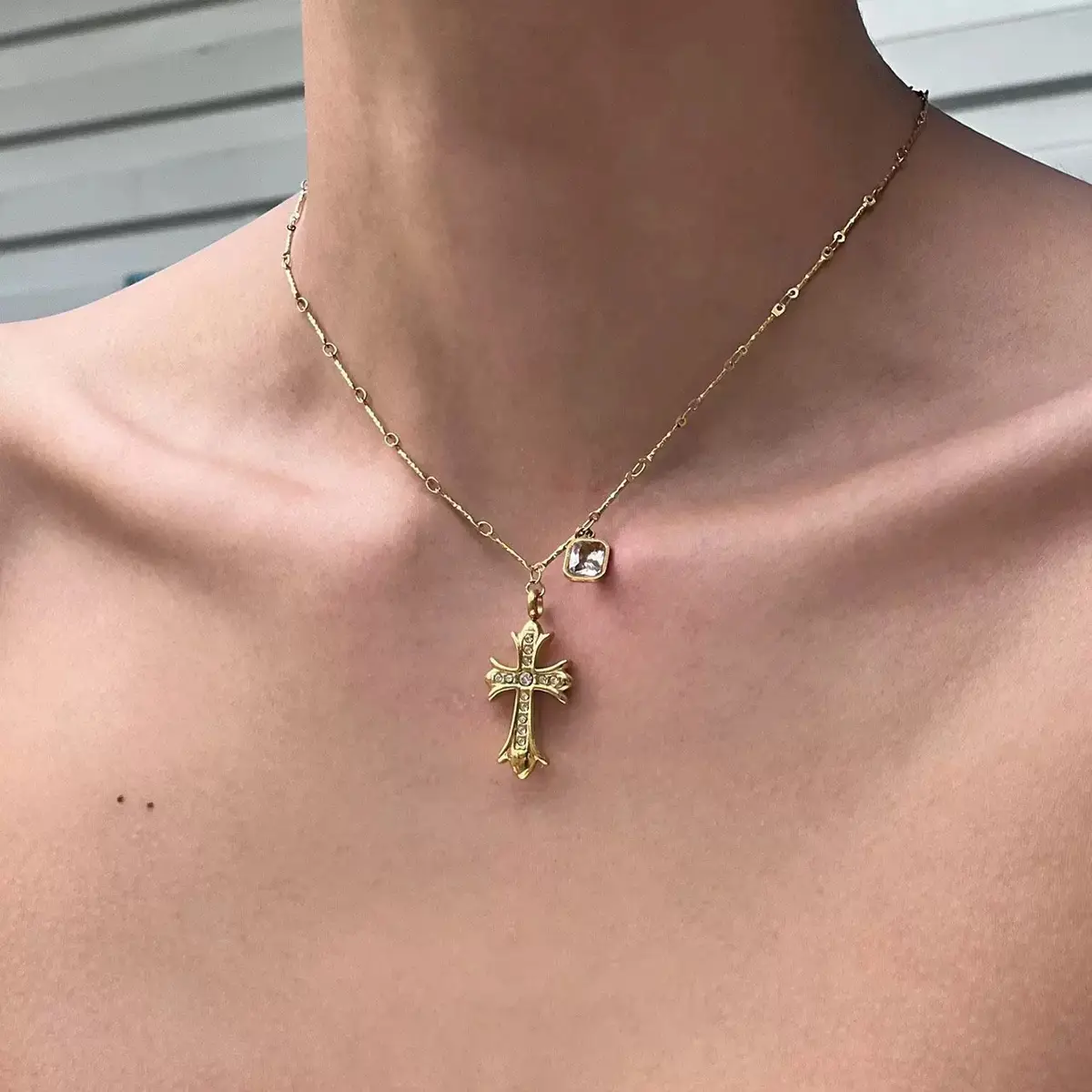 Star Double-Layer Necklace Men's Trendy Sweater Chain Accessible Luxury Niche Design - Image 75