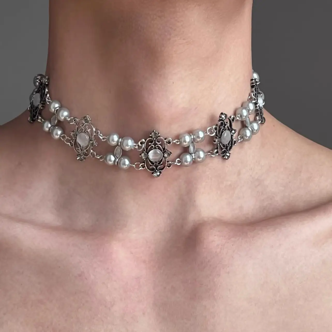Star Double-Layer Necklace Men's Trendy Sweater Chain Accessible Luxury Niche Design - Image 76