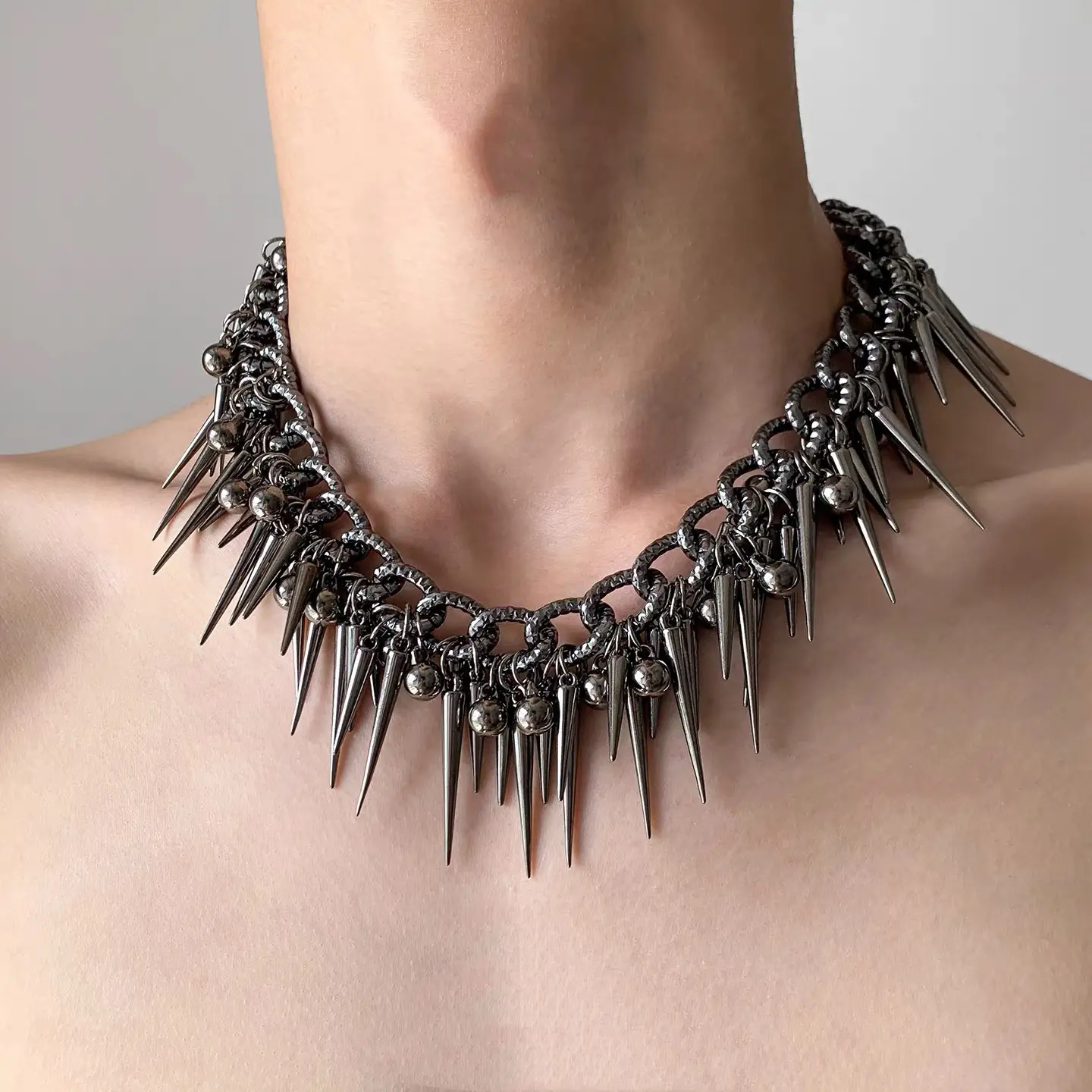 Star Double-Layer Necklace Men's Trendy Sweater Chain Accessible Luxury Niche Design - Image 80