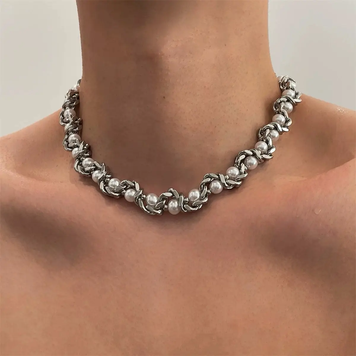 Star Double-Layer Necklace Men's Trendy Sweater Chain Accessible Luxury Niche Design - Image 88