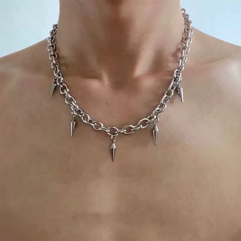 Star Double-Layer Necklace Men's Trendy Sweater Chain Accessible Luxury Niche Design - Image 90