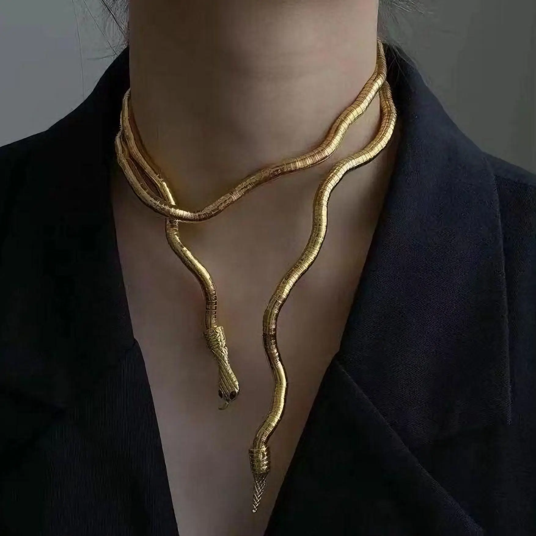 Star Double-Layer Necklace Men's Trendy Sweater Chain Accessible Luxury Niche Design - Image 96