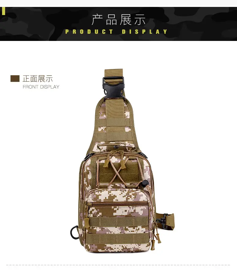 Camouflage Crossbody Bag for Men Tactical Outdoor Sports — feature 24
