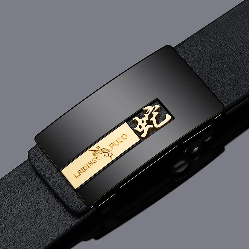 Pure Cowhide Belt for Men, Automatic Buckle, 100% Genuine - Image 6