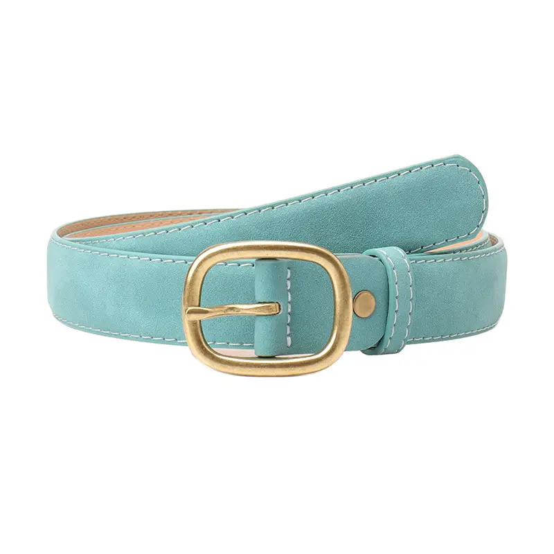 Retro Women's Bronze Belt with Gold Buckle - Image 11