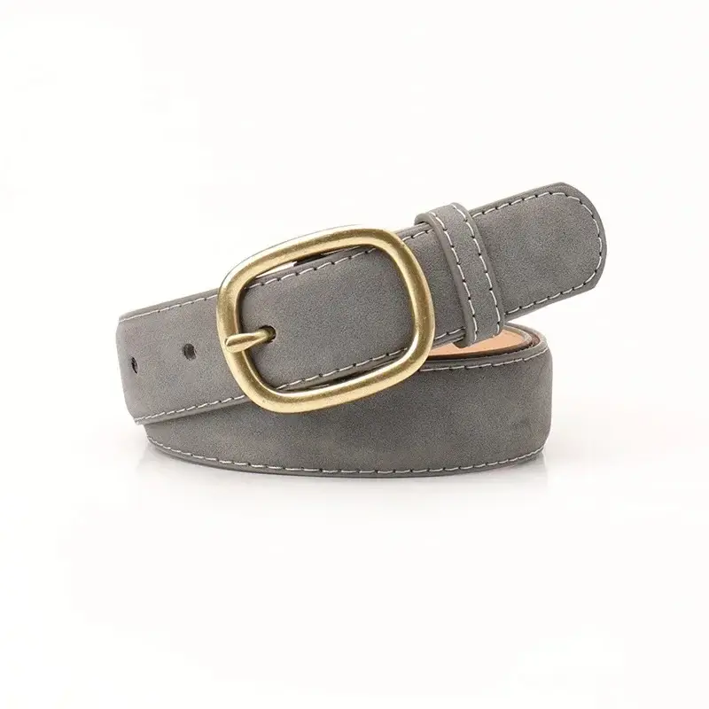 Retro Women's Bronze Belt with Gold Buckle - Image 2