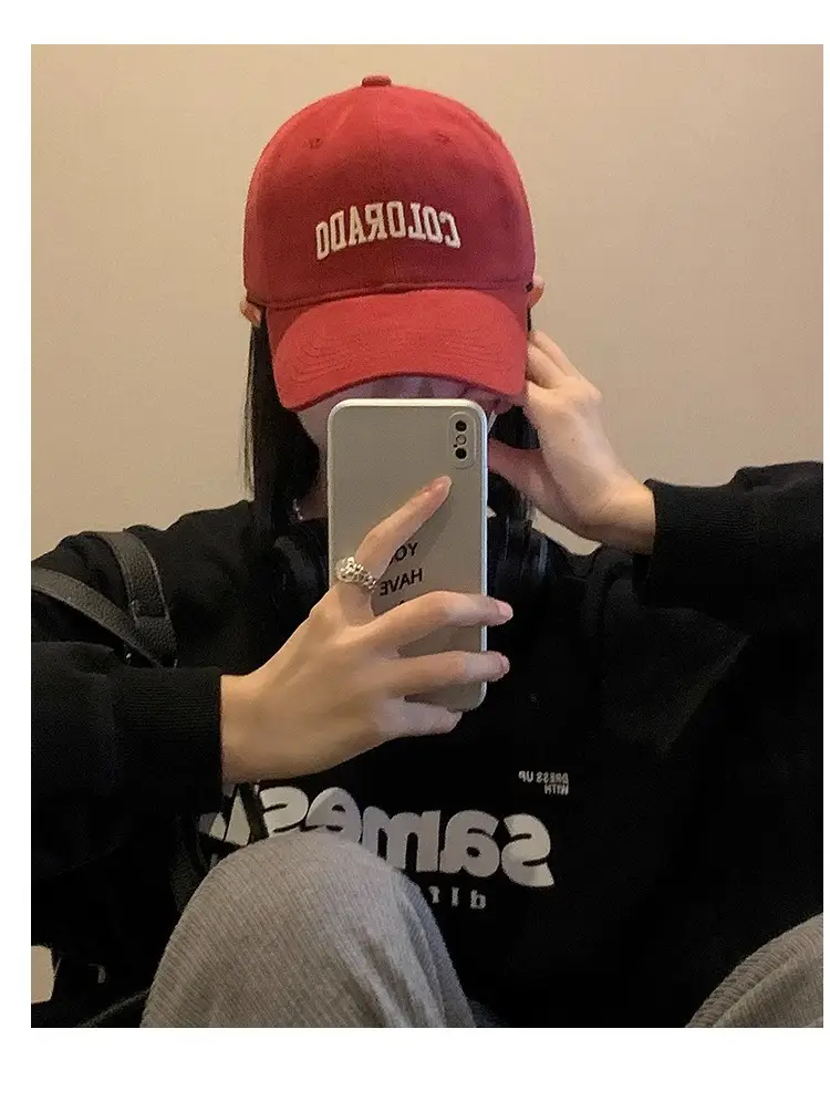 Colorado Lettered Baseball Cap for Women, Cream, Wide Brim, 2024 — feature 18