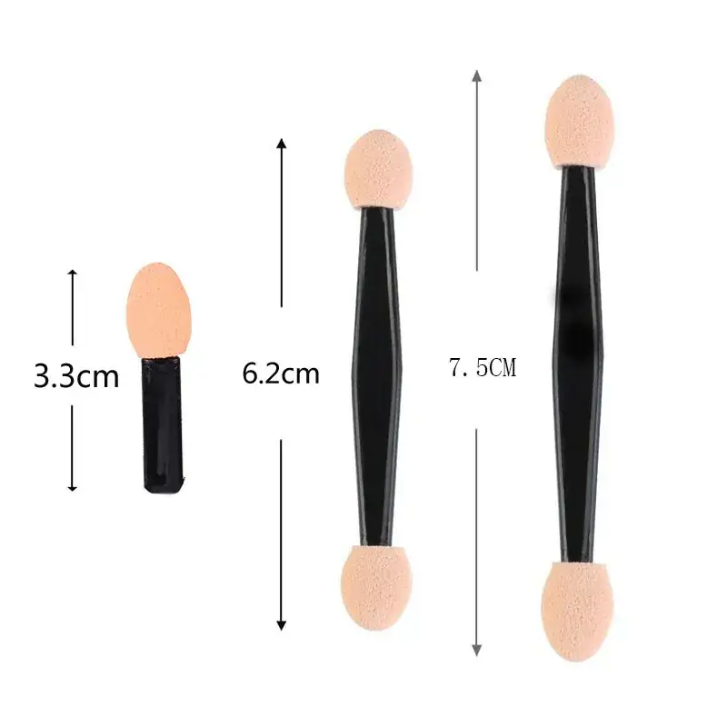 Factory Wholesale Eye Shadow Sticks Double Head Latex Sponge Brushes - Image 6