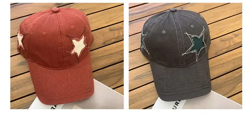 Star Baseball Cap Men Women 2024 Wide Brim Sun Hat — feature 10