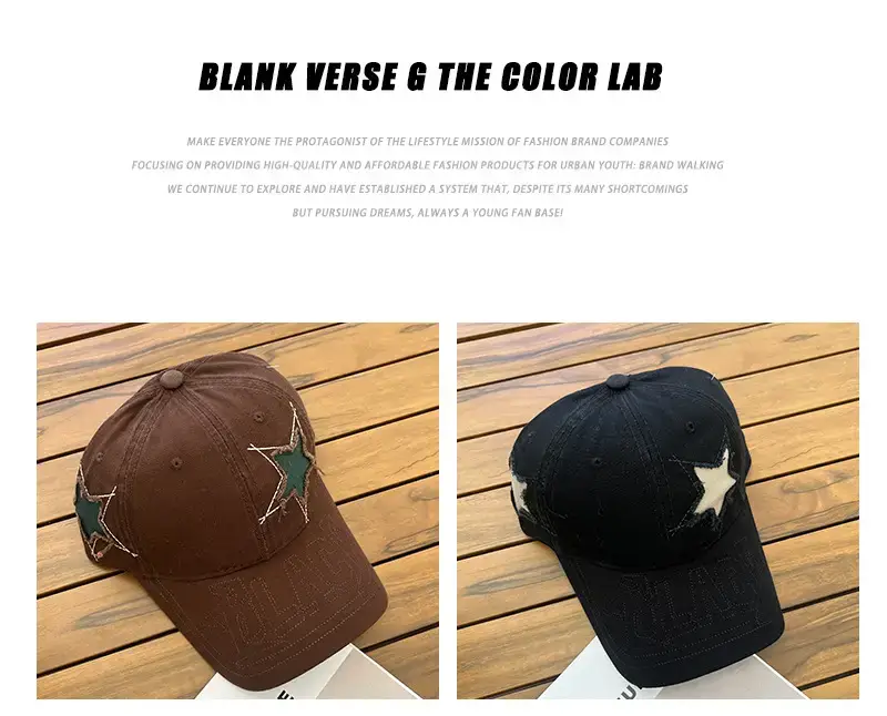 Star Baseball Cap Men Women 2024 Wide Brim Sun Hat — feature 7