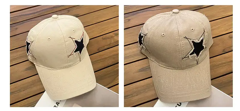 Star Baseball Cap Men Women 2024 Wide Brim Sun Hat — feature 9