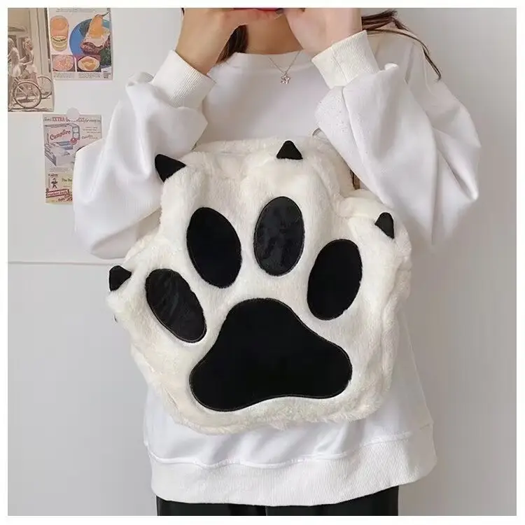 2024 Plush Paw Print Crossbody Bag for Dogs — feature 10