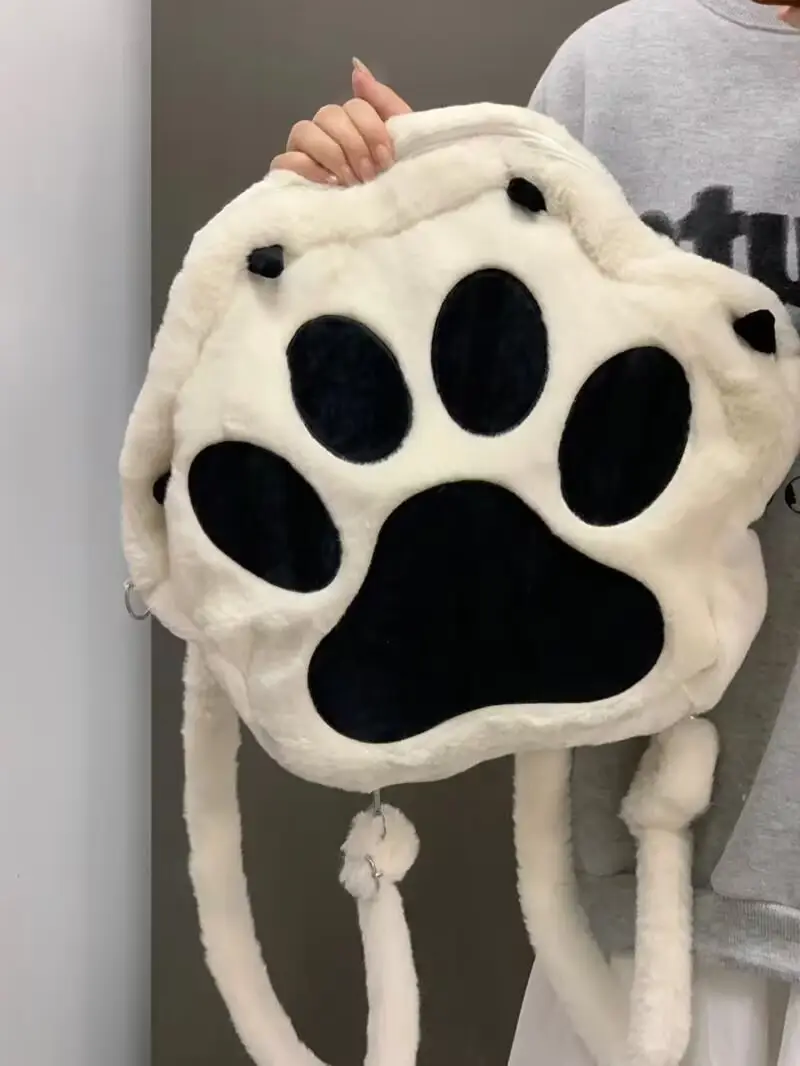 2024 Plush Paw Print Crossbody Bag for Dogs — feature 11