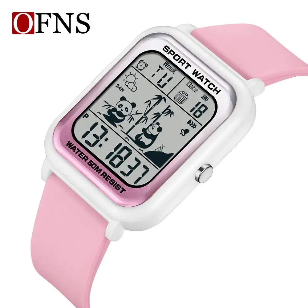 Ofns Digital Panda Watch Blue Sport Grade - Image 5