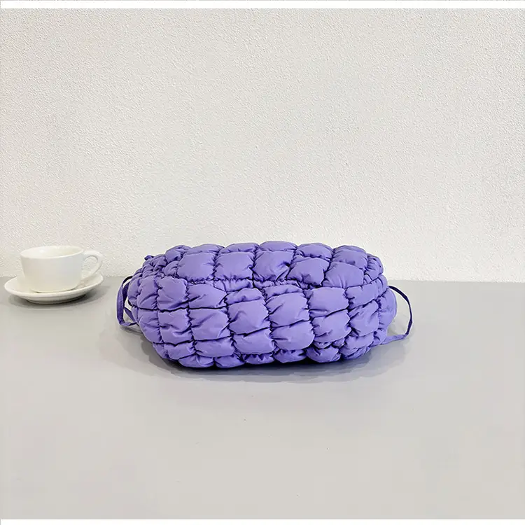 2025 Korean Style Pink Ruffled Shoulder Bag — feature 24