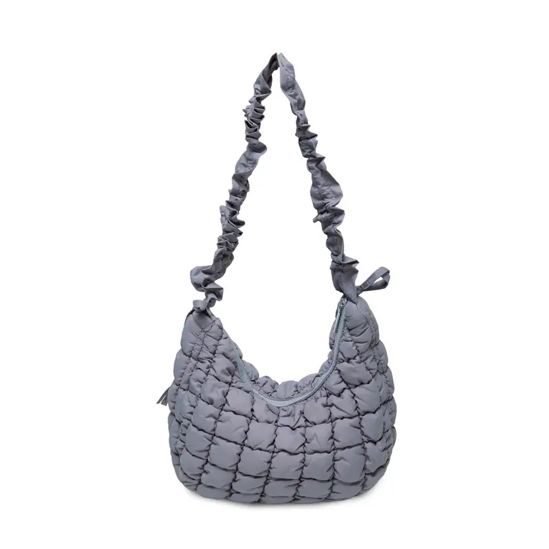 2025 Korean Style Pink Ruffled Shoulder Bag - Image 3