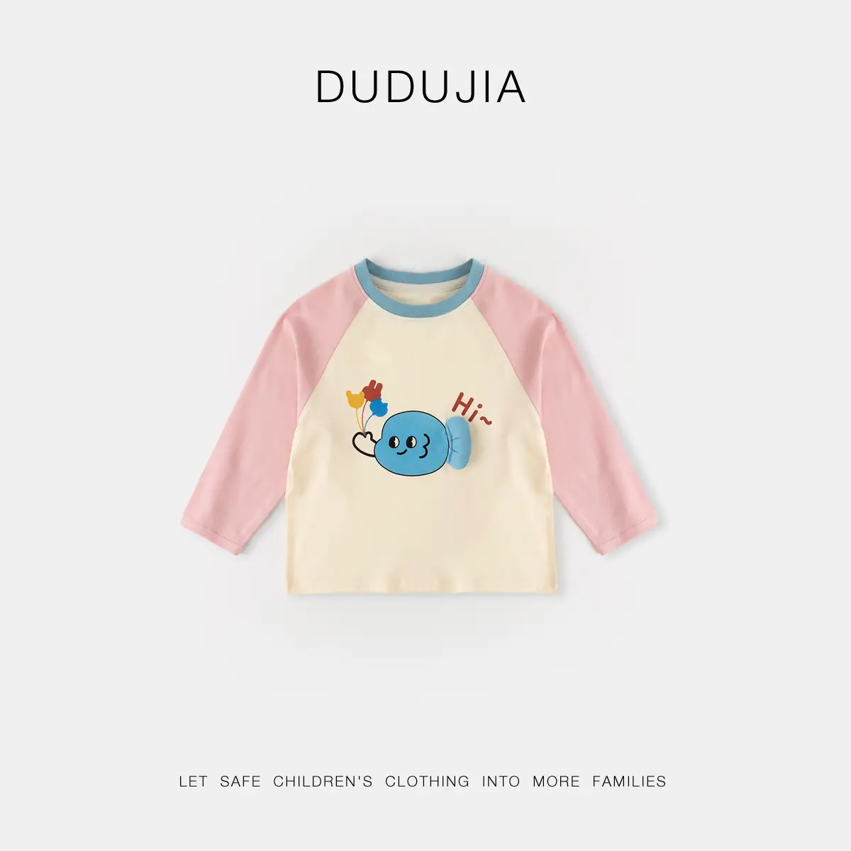 Dudu Home Boys' Long Sleeve T-Shirt Spring Yellow Orange - Image 8