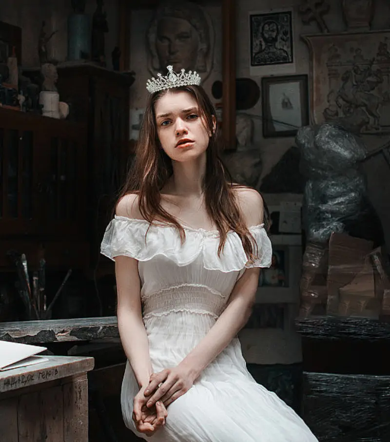 Crystal Crown Hair Accessory for Wedding Party Hair — feature 34