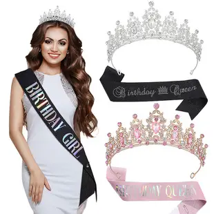 Crystal Crown Hair Accessory for Wedding Party Hair — feature 5