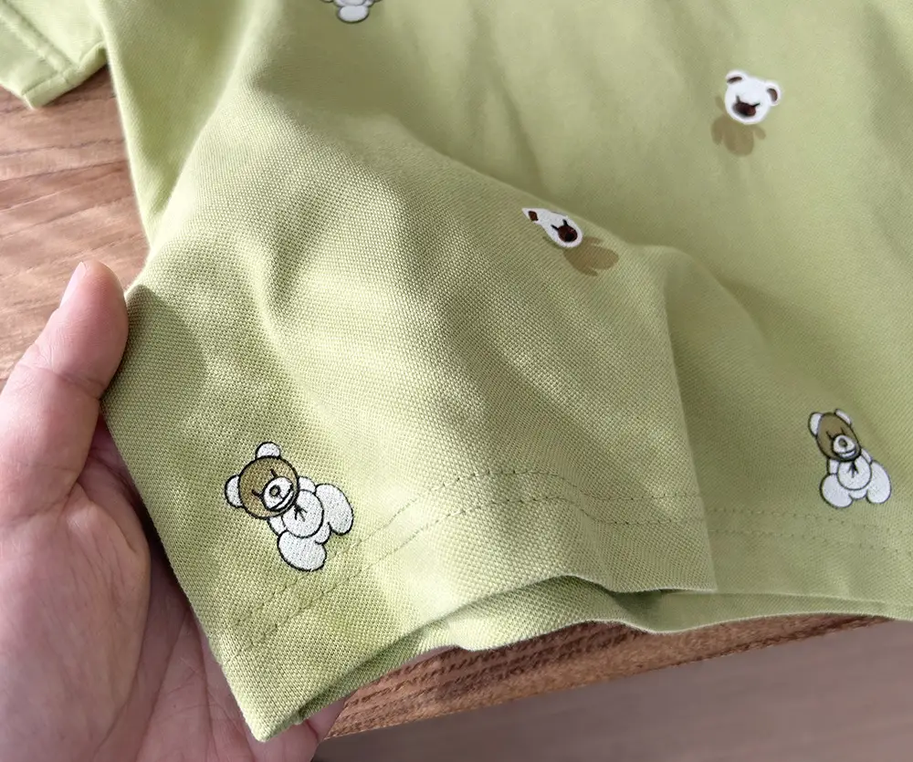 2024 Boys Cartoon Cotton Polo Shirt Short Sleeve β feature 5