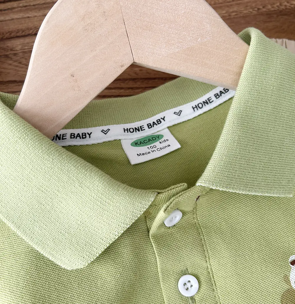 2024 Boys Cartoon Cotton Polo Shirt Short Sleeve β feature 8