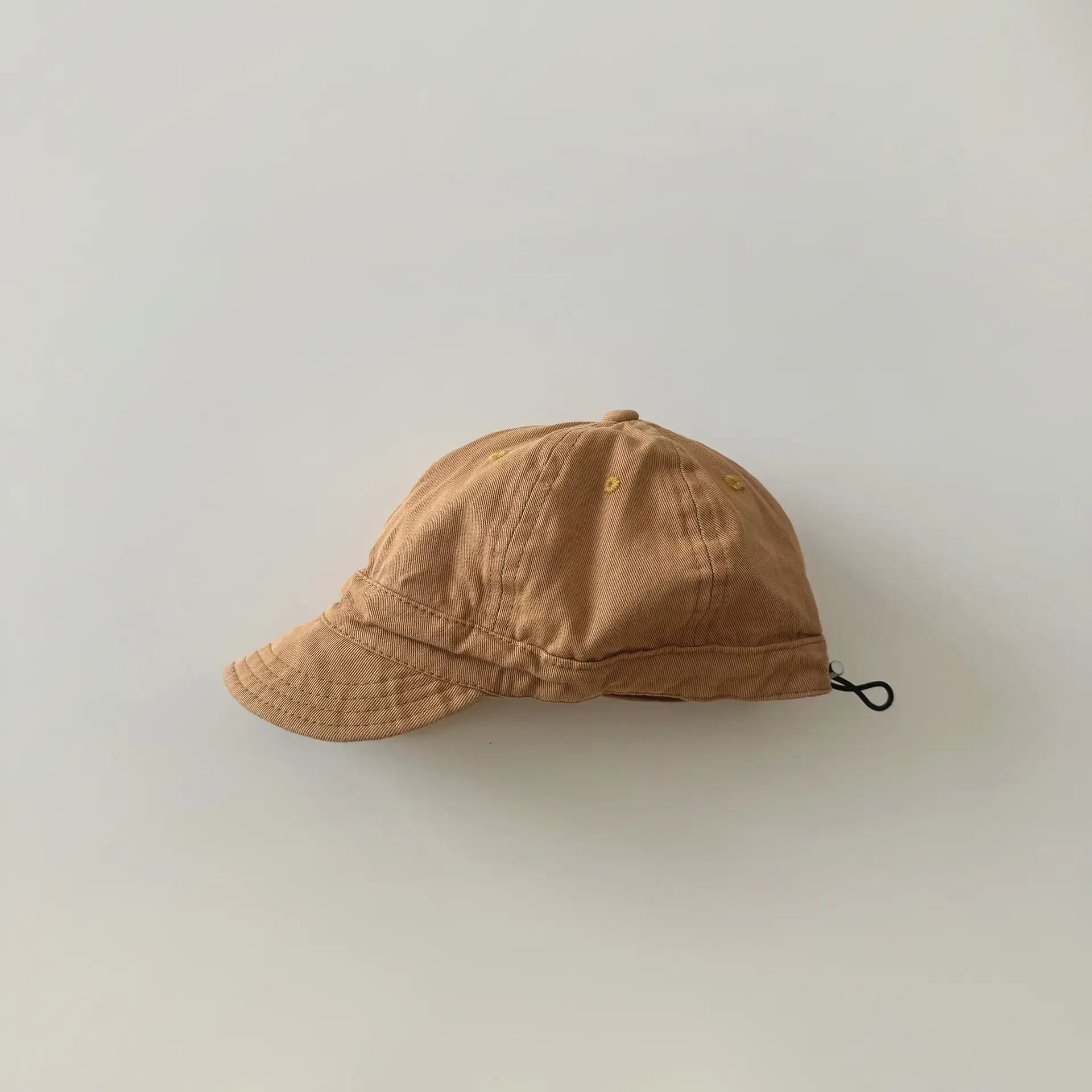 Baby Cap Soft Beige Baseball Cap Autumn Style - Image 5