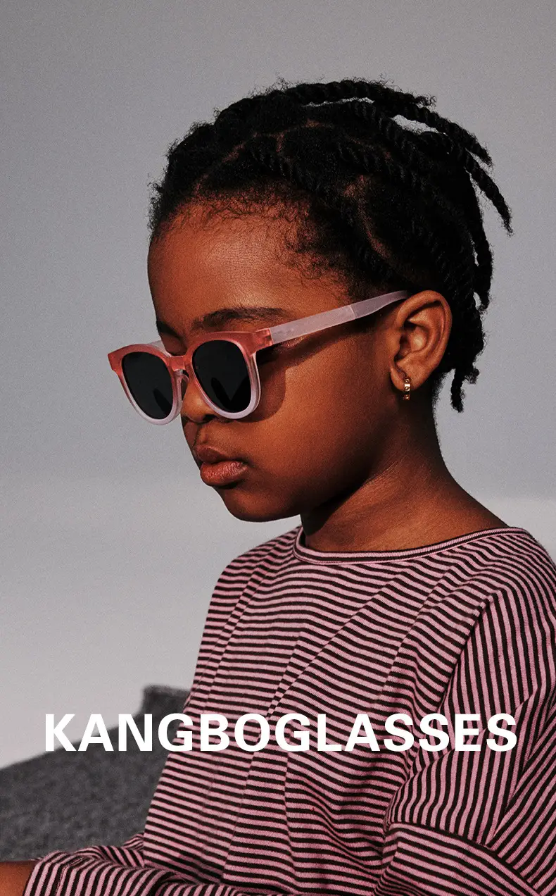 Gradient Blue Kids Sunshade Sunglasses Foldable — feature 10