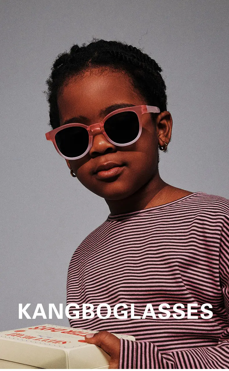 Gradient Blue Kids Sunshade Sunglasses Foldable — feature 9