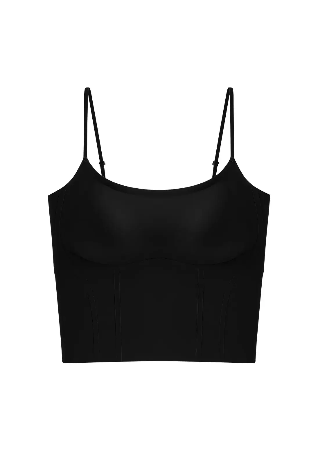 Two-in-One Seamless Cup Push Up Underwear Camisole Set - Image 2