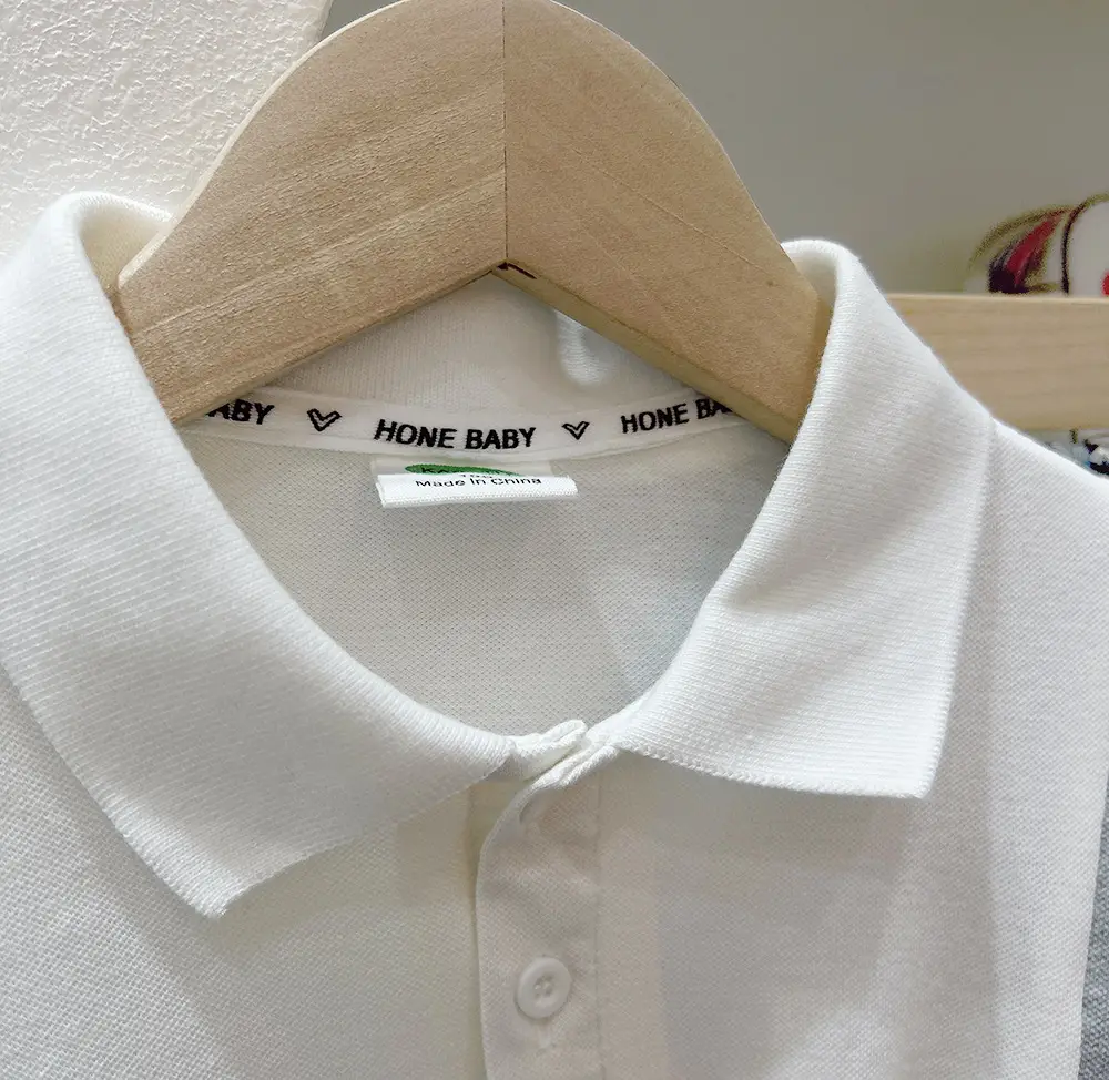 Boys Half Sleeve Polo T-Shirt Grey Medium to XL — feature 4