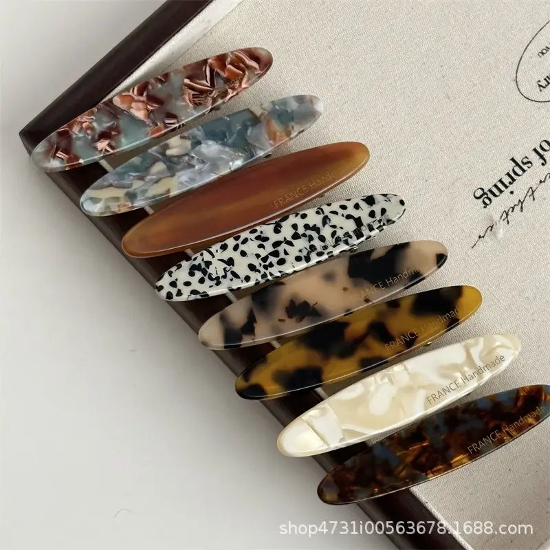 Gold Label Willow Leaf Side Clip for Hair