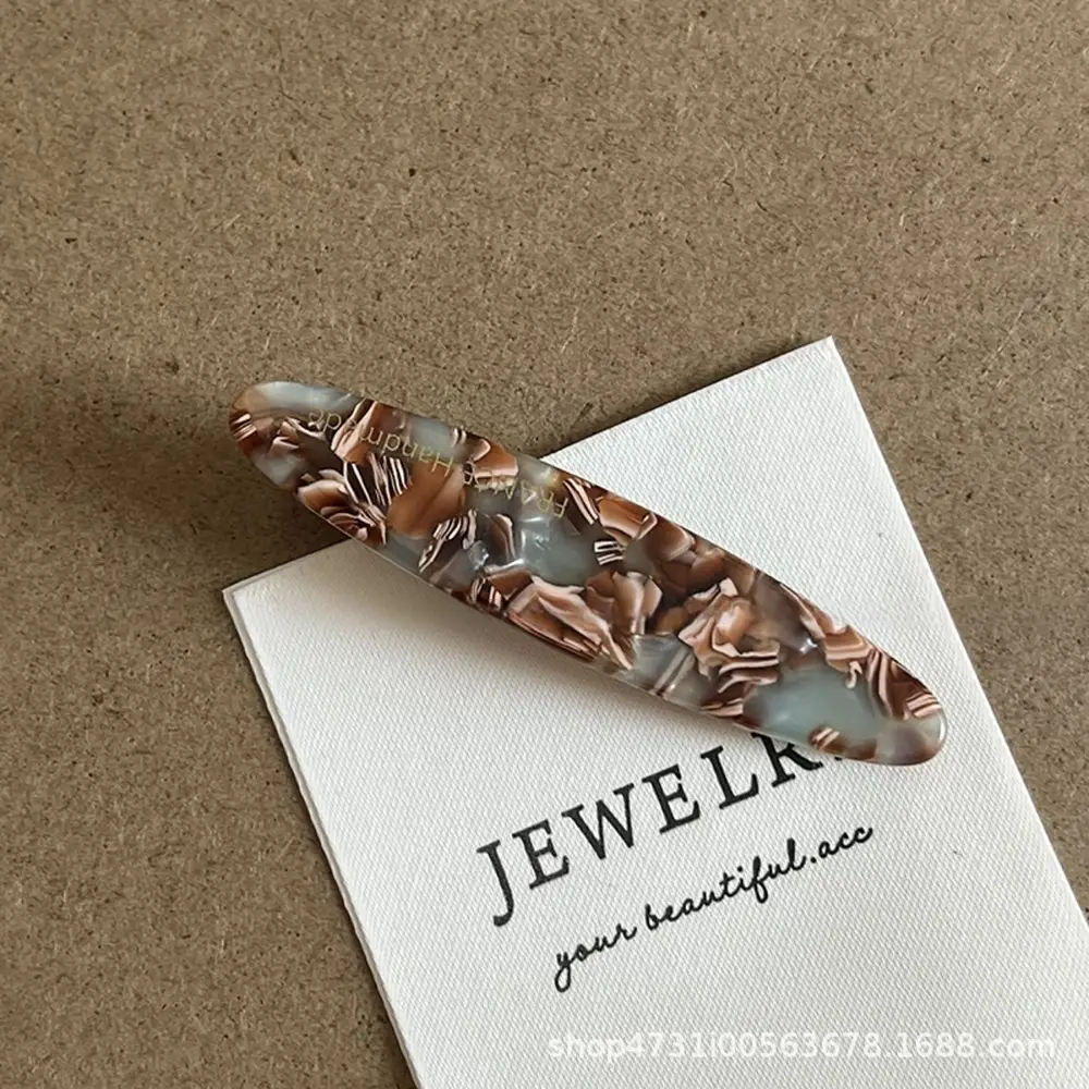 Gold Label Willow Leaf Side Clip for Hair