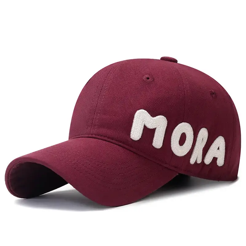Mora Embroidered Cap for Men Women Beige - Image 12