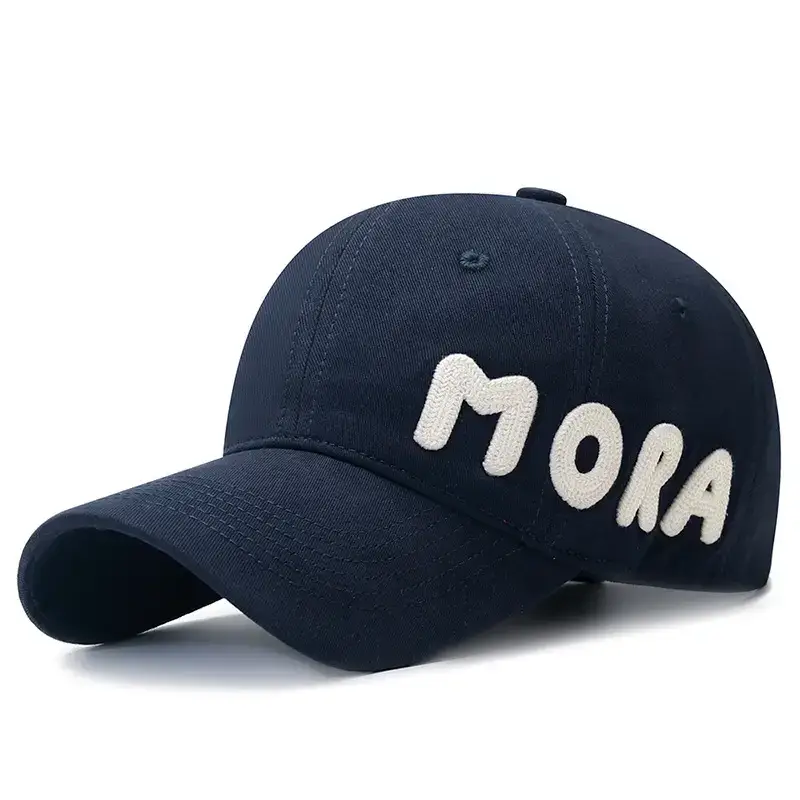 Mora Embroidered Cap for Men Women Beige - Image 3