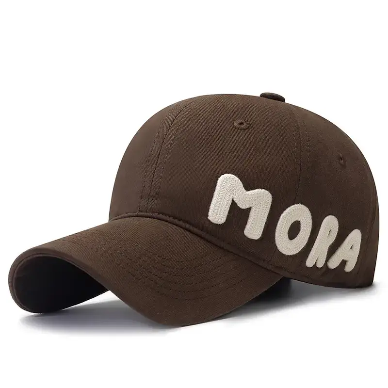 Mora Embroidered Cap for Men Women Beige - Image 5