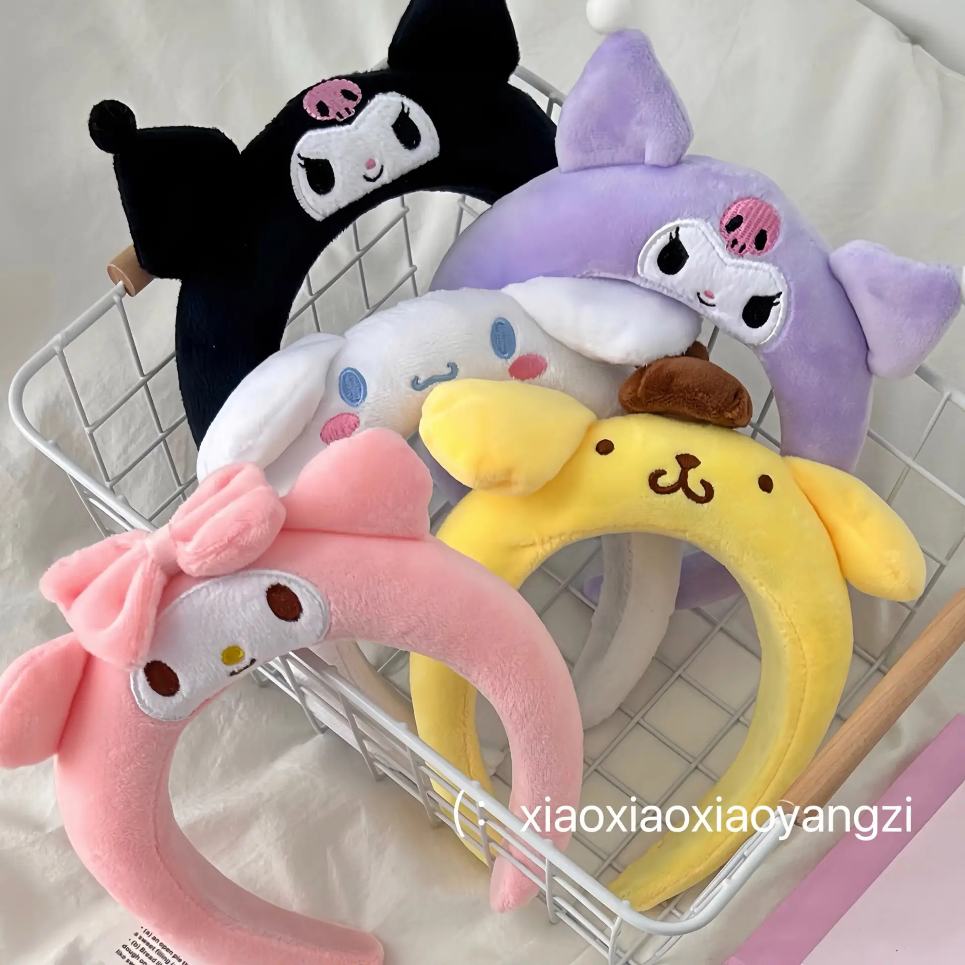 Cute Plush Dog Face Washing Headband for Girls - Image 7