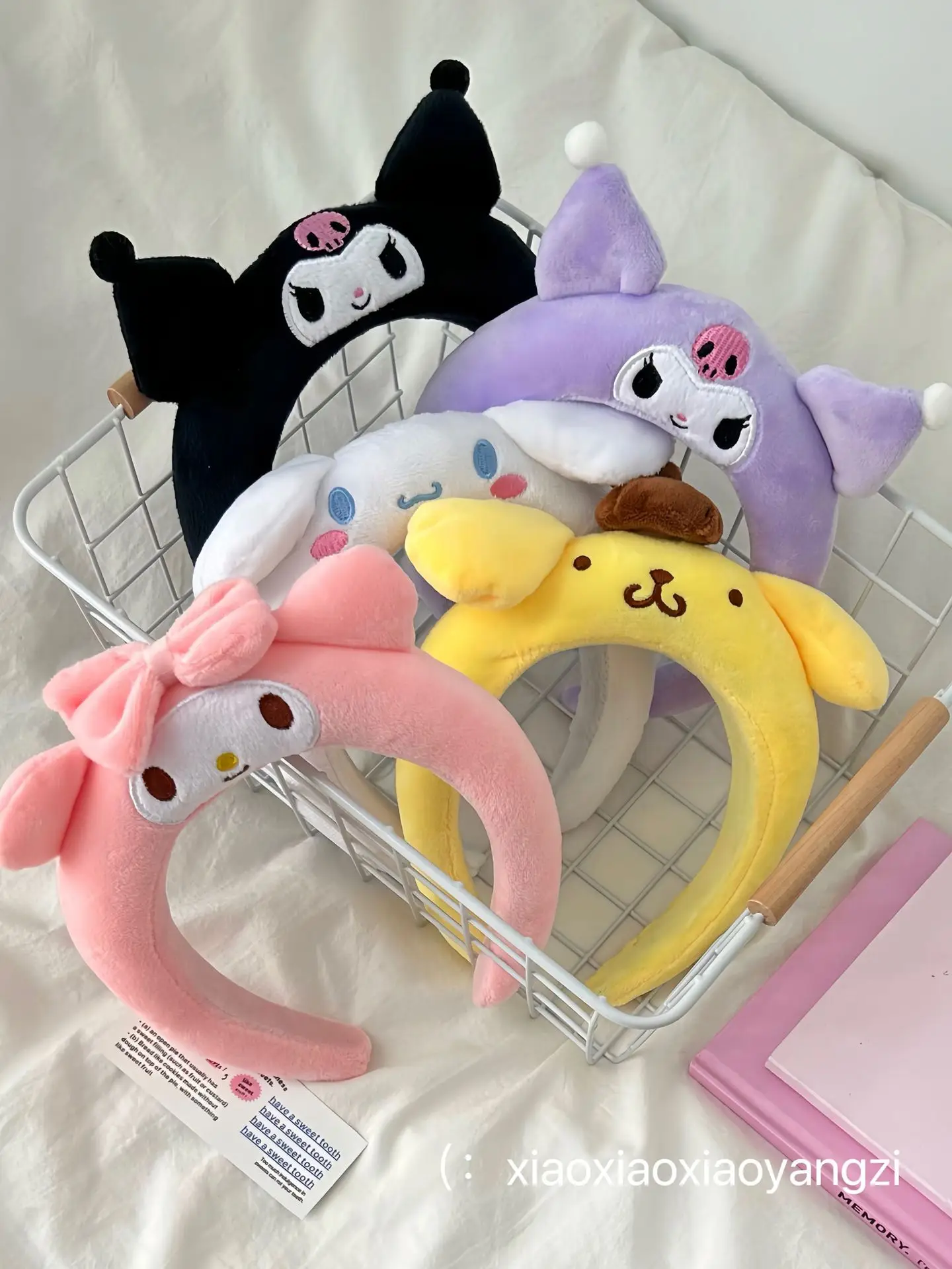 Cute Plush Dog Face Washing Headband for Girls — feature 3