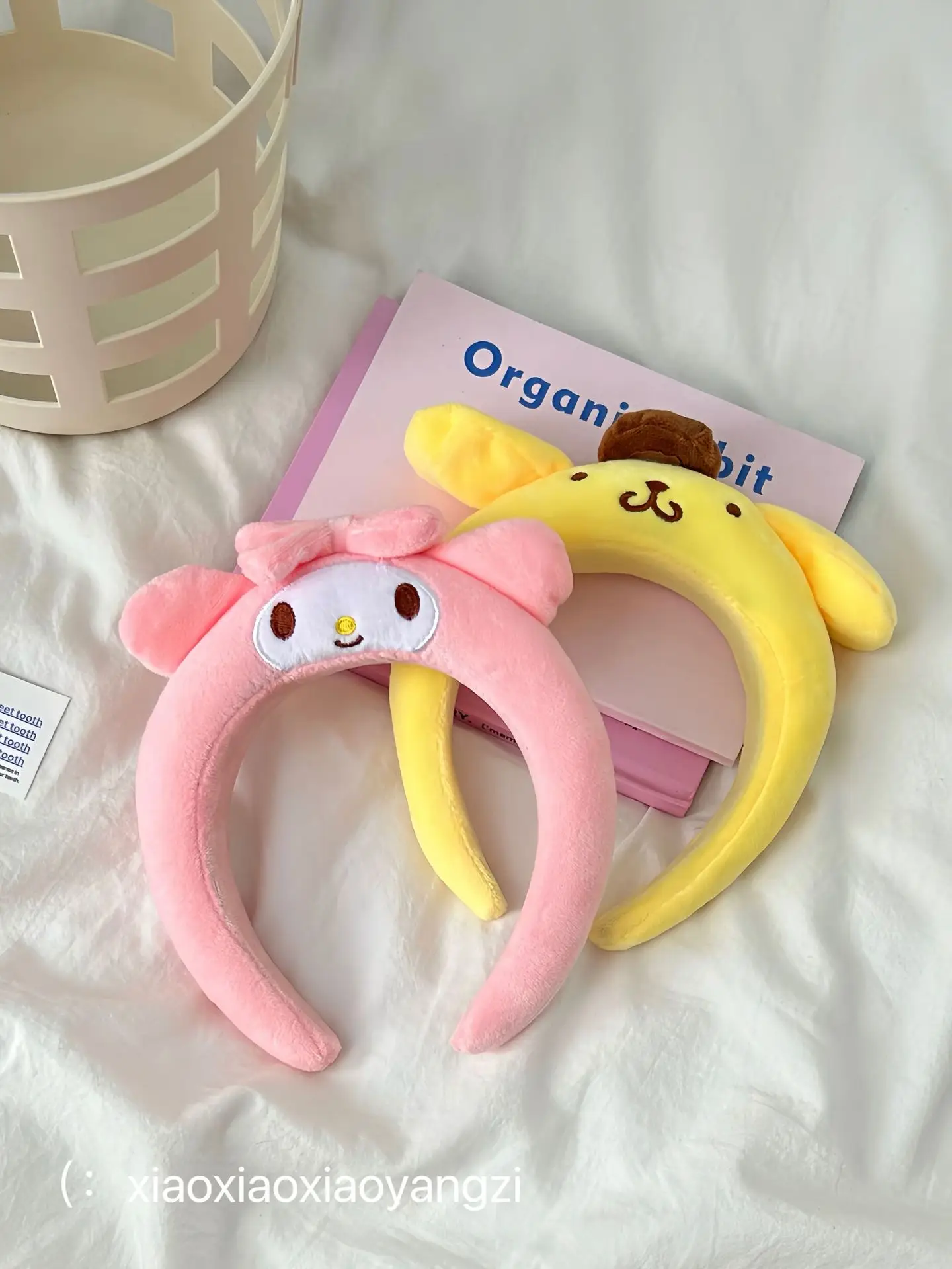 Cute Plush Dog Face Washing Headband for Girls — feature 6