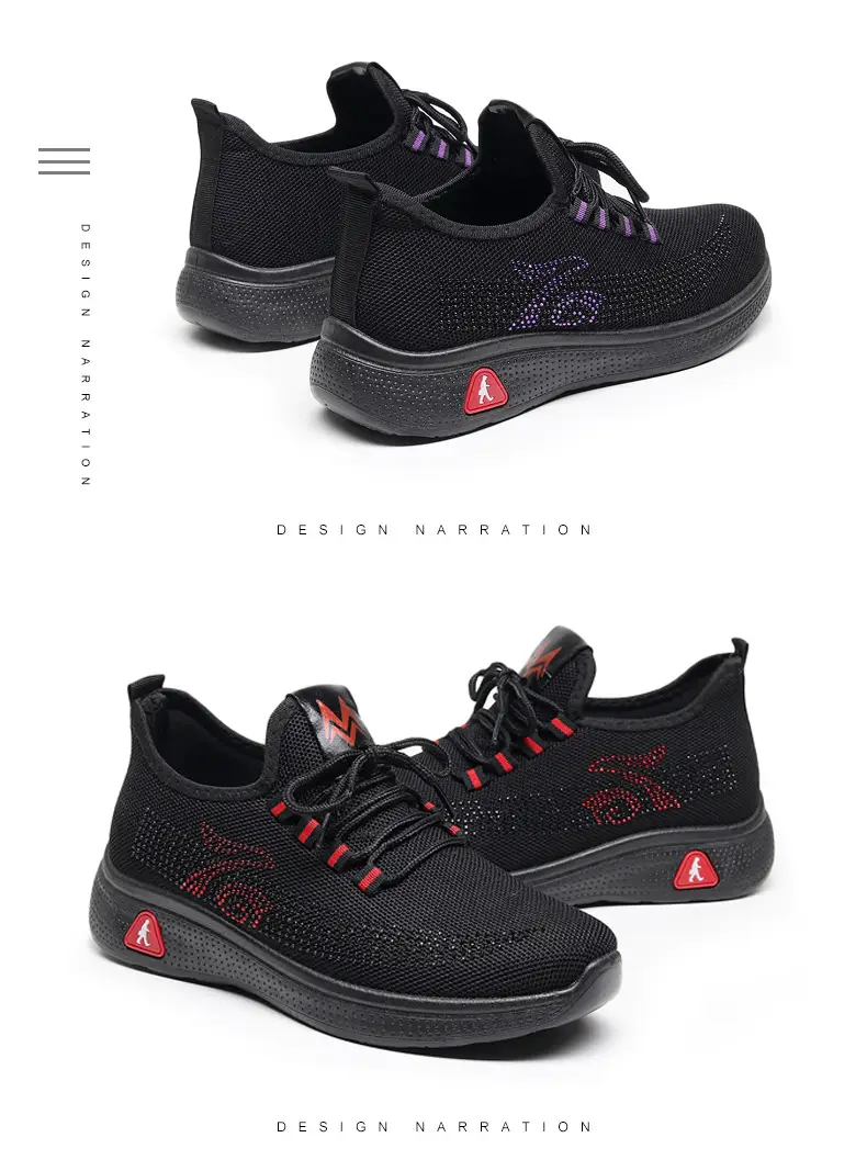 2026 Spring New Style Old Beijing Cloth Shoes with Soft Soles, Non-Slip Shoes for the Elderly, Casual Mom Shoes, Breathable Women's Shoes — feature 4