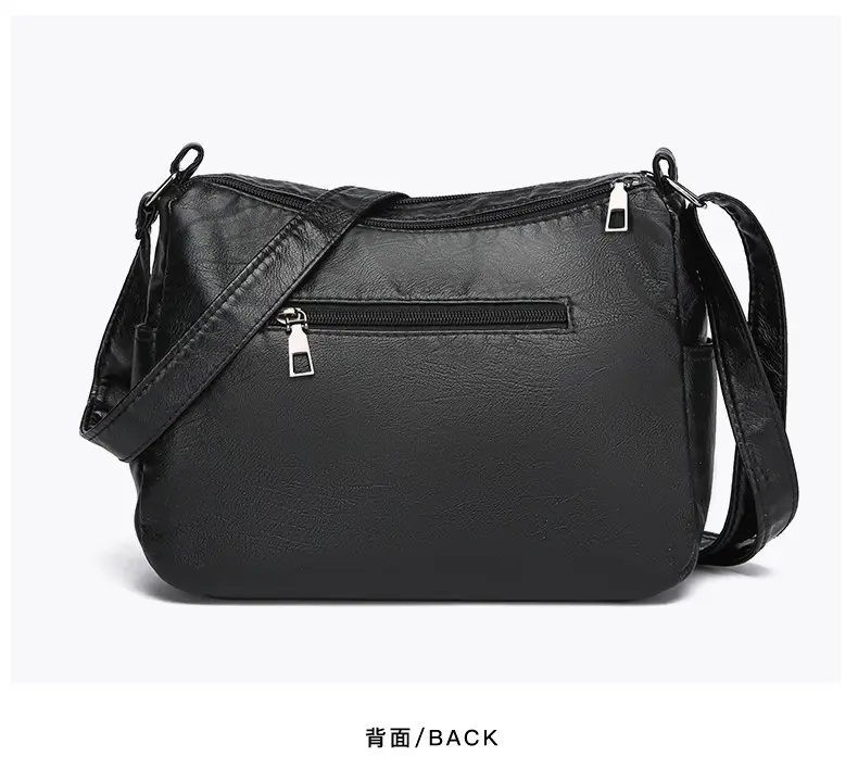 Brown Woven Multi-Pocket Shoulder Bag for Women — feature 29