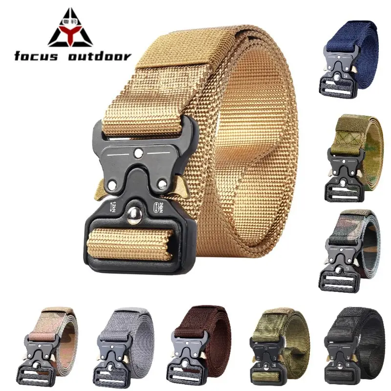 Tactical Camo Belt for Men Multi-Functional Tear Resistant - Image 11
