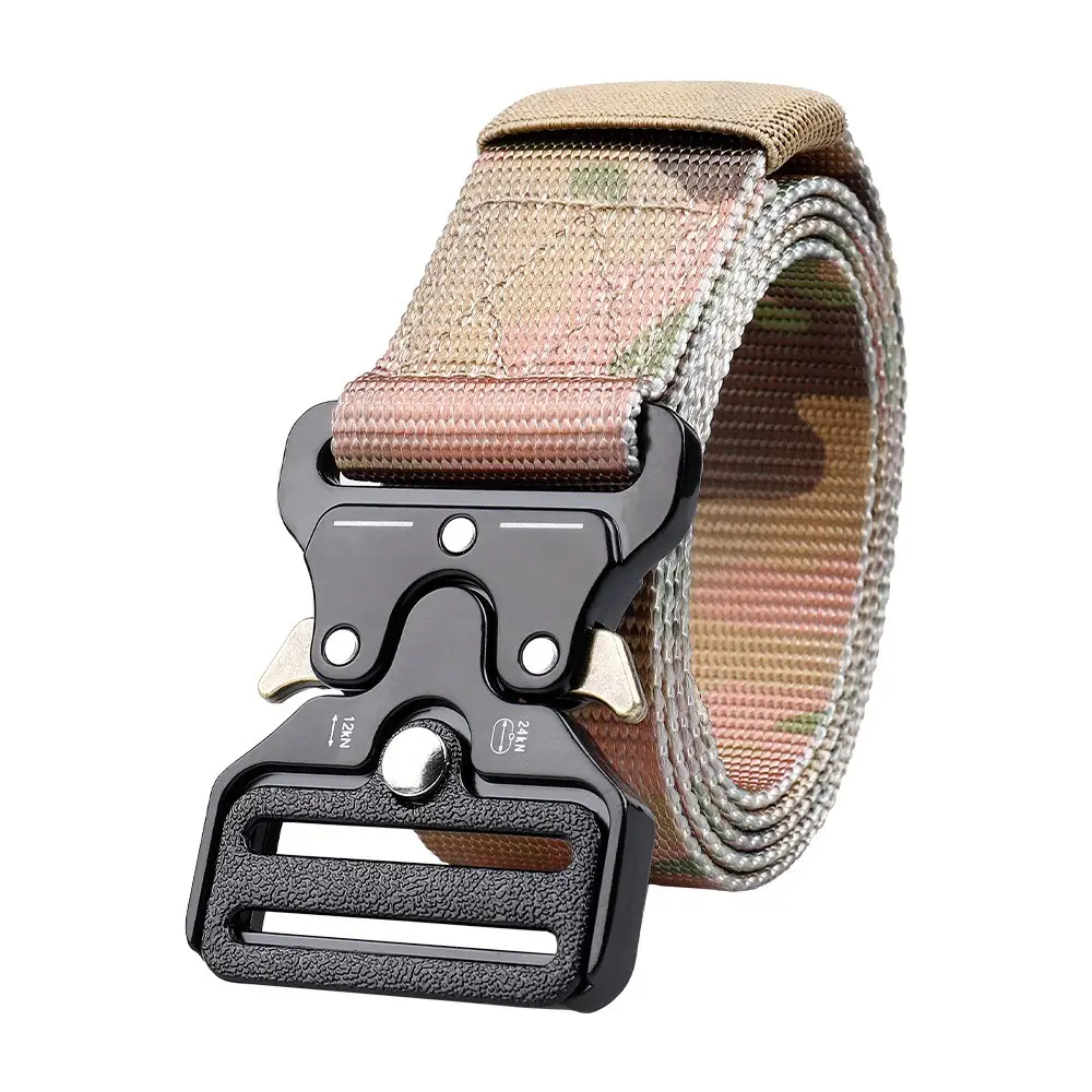 Tactical Camo Belt for Men Multi-Functional Tear Resistant - Image 7