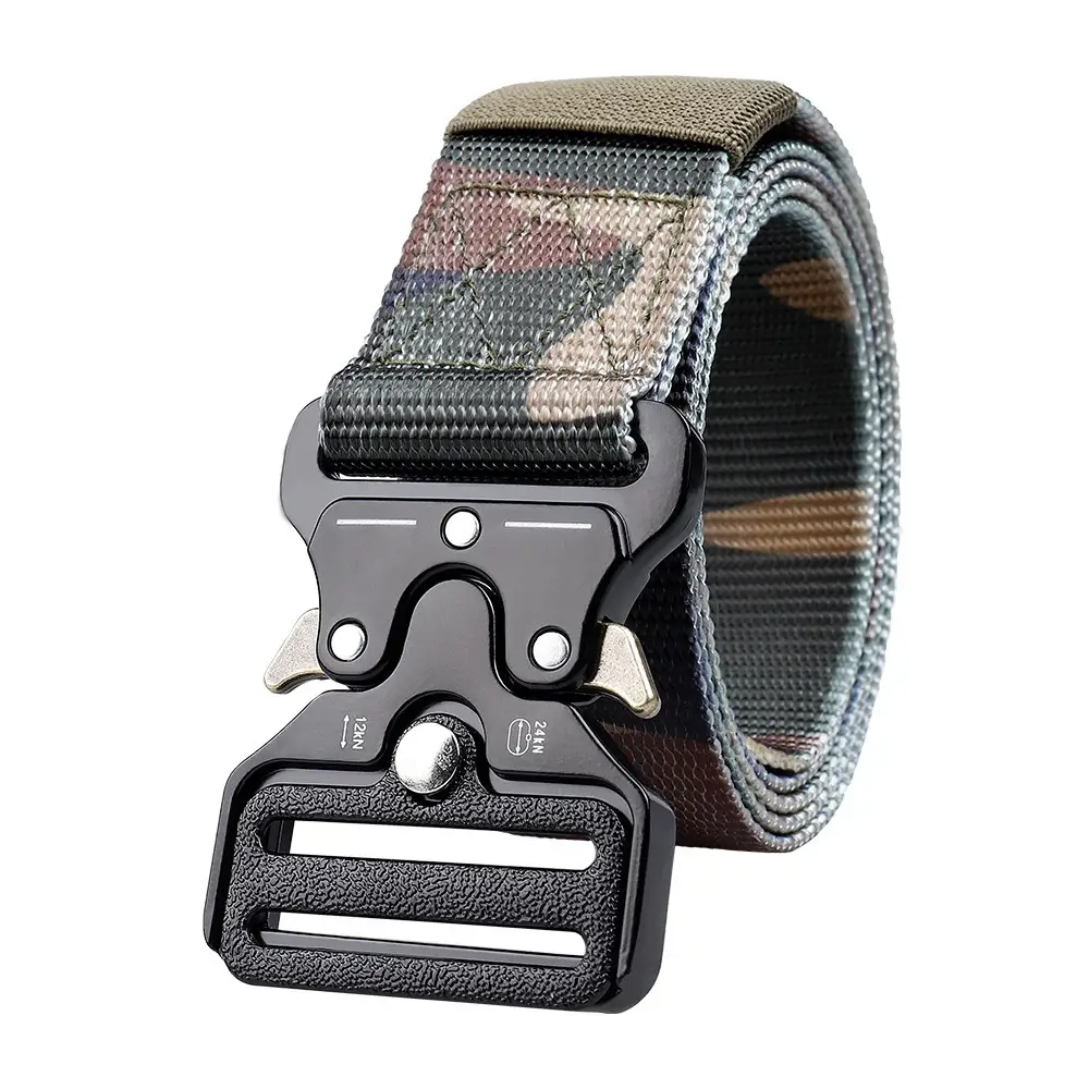 Tactical Camo Belt for Men Multi-Functional Tear Resistant - Image 8