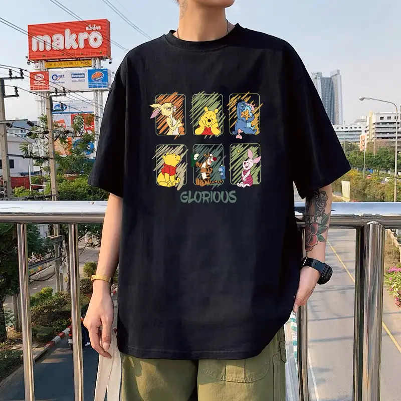 Black Ice Silk T-Shirt "IM NOT STINGER" Round Neck Short Sleeve - Image 7