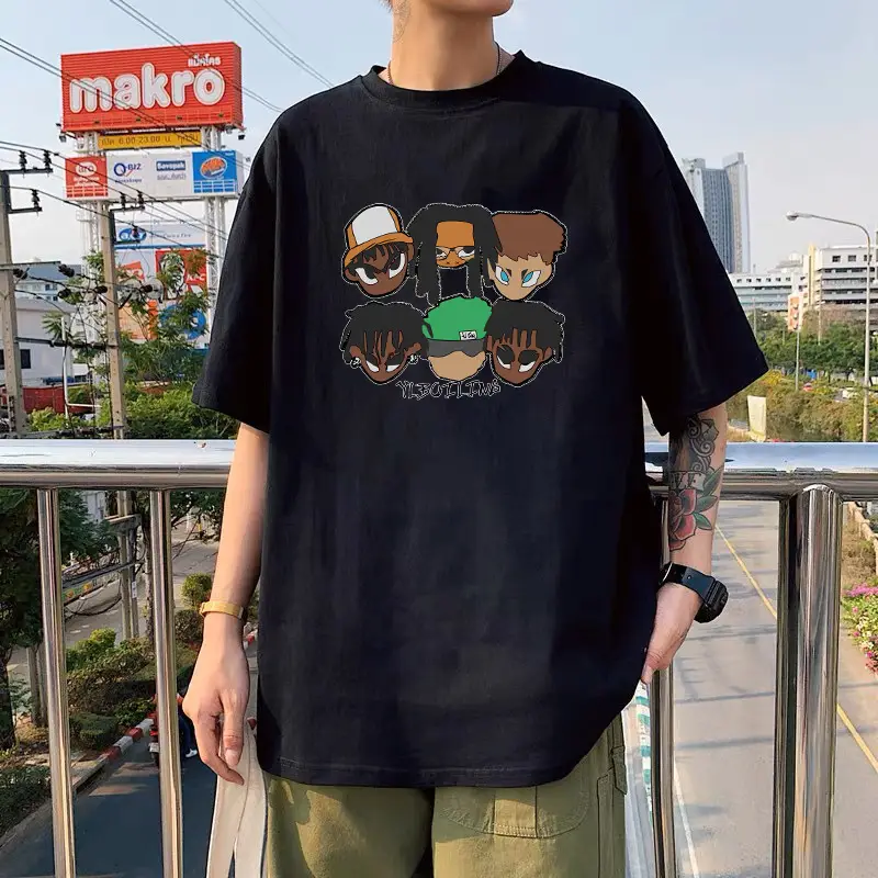 Black Ice Silk T-Shirt "IM NOT STINGER" Round Neck Short Sleeve - Image 9