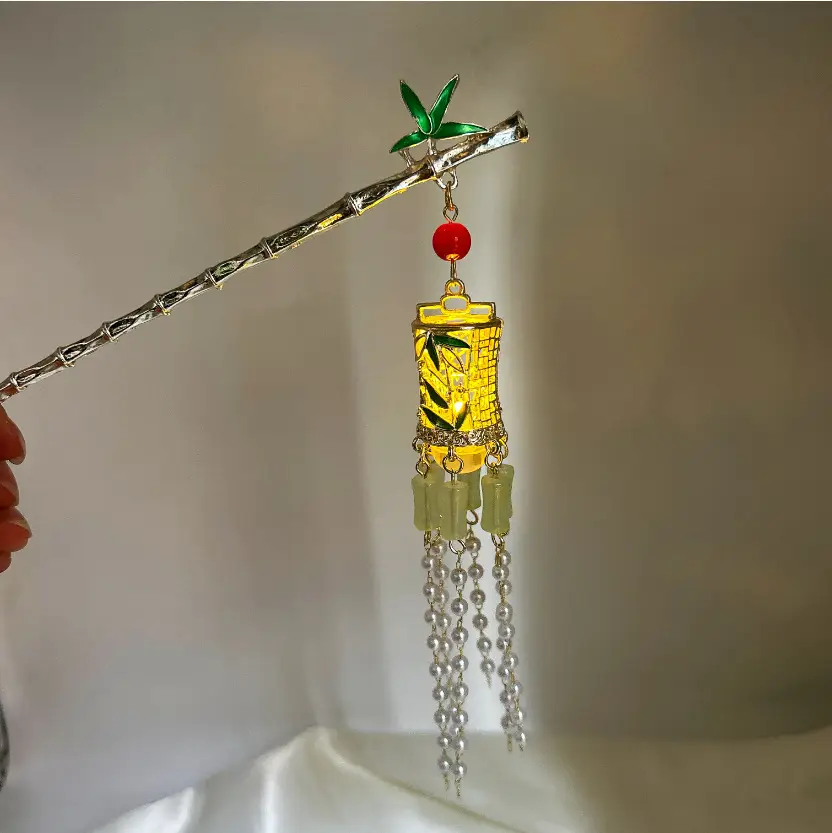 Luminous Palace Lantern Hairpin for Women — feature 8