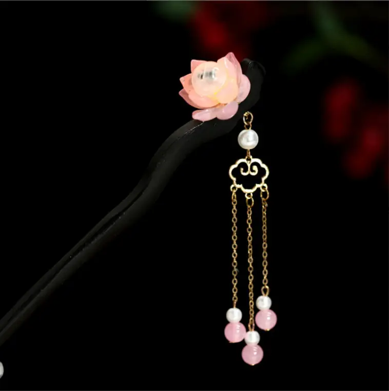 Luminous Palace Lantern Hairpin for Women - Image 55