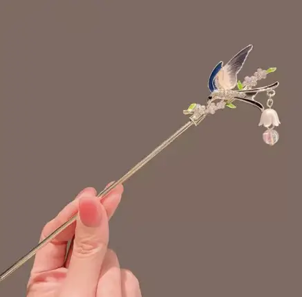 Luminous Palace Lantern Hairpin for Women - Image 60