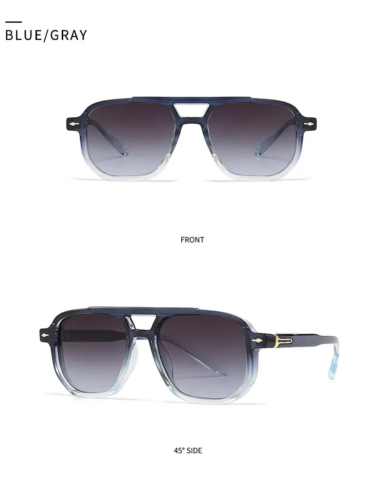 European American Retro Literary Sunglasses Anti-Blue Light 6090 β feature 11